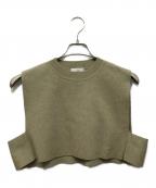 HYKEハイク）の古着「CREW NECK CROP TOP」｜グリーン