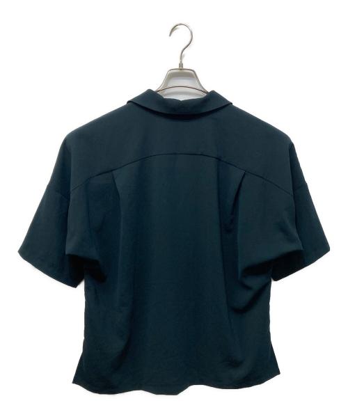 ATTACHMENT（アタッチメント）ATTACHMENT (アタッチメント) DROP SHOULDER OPEN COLLAR S/S SH グリーン サイズ:1の古着・服飾アイテム