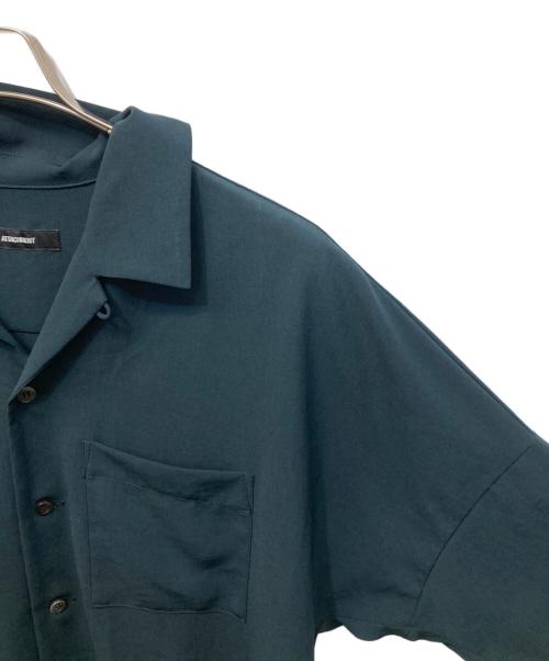 ATTACHMENT（アタッチメント）ATTACHMENT (アタッチメント) DROP SHOULDER OPEN COLLAR S/S SH グリーン サイズ:1の古着・服飾アイテム