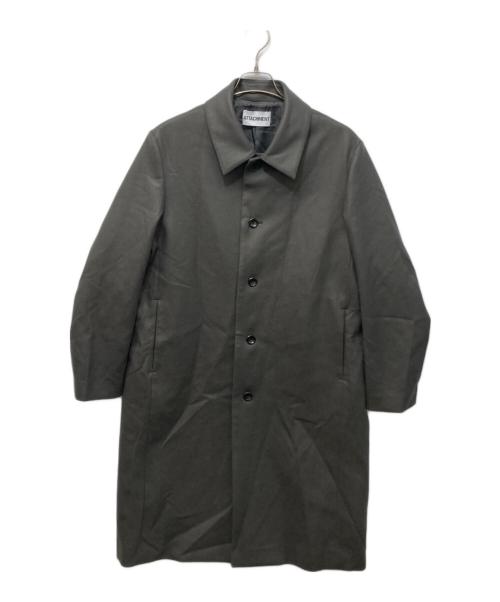 ATTACHMENT（アタッチメント）ATTACHMENT (アタッチメント) STUDIOUS (ステュディオス) 別注 BAL COLLAR COAT グレー サイズ:1の古着・服飾アイテム