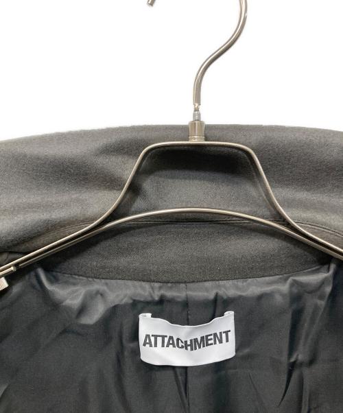 ATTACHMENT（アタッチメント）ATTACHMENT (アタッチメント) STUDIOUS (ステュディオス) 別注 BAL COLLAR COAT グレー サイズ:1の古着・服飾アイテム