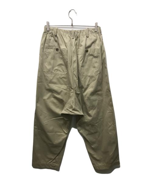 Y's for men（ワイズフォーメン）Y's for men (ワイズフォーメン) コットンワイドパンツ ベージュ サイズ:3の古着・服飾アイテム