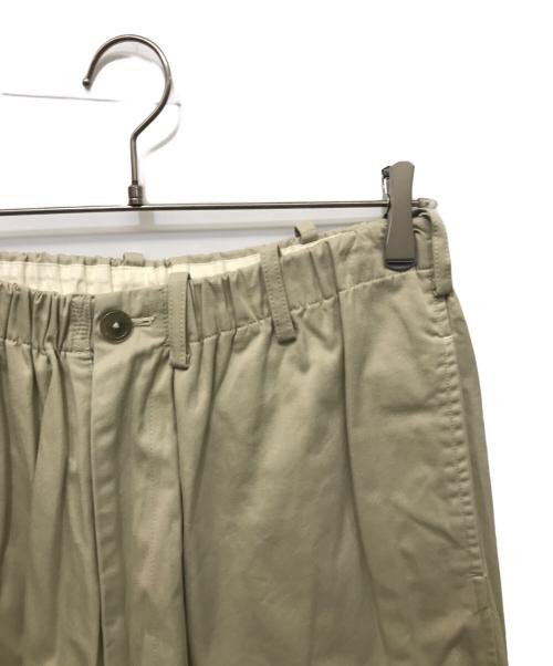 Y's for men（ワイズフォーメン）Y's for men (ワイズフォーメン) コットンワイドパンツ ベージュ サイズ:3の古着・服飾アイテム