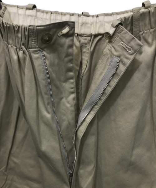 Y's for men（ワイズフォーメン）Y's for men (ワイズフォーメン) コットンワイドパンツ ベージュ サイズ:3の古着・服飾アイテム