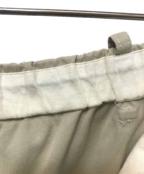 Y's for men（ワイズフォーメン）Y's for men (ワイズフォーメン) コットンワイドパンツ ベージュ サイズ:3の古着・服飾アイテム