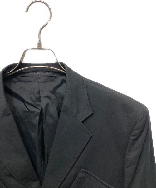 Yohji Yamamoto pour homme（ヨウジヤマモト プールオム）Yohji Yamamoto pour homme (ヨウジヤマモト プールオム) ミリタリーテーラードジャケット ブラック サイズ:4の古着・服飾アイテム