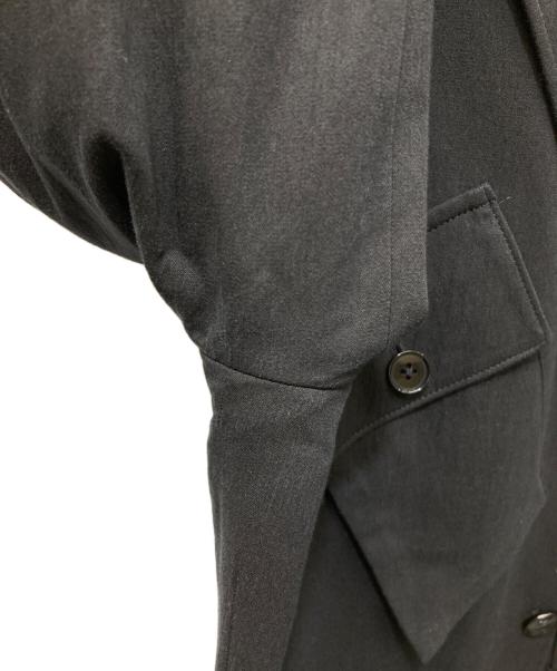 Yohji Yamamoto pour homme（ヨウジヤマモト プールオム）Yohji Yamamoto pour homme (ヨウジヤマモト プールオム) ミリタリーテーラードジャケット ブラック サイズ:4の古着・服飾アイテム