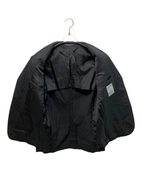 Yohji Yamamoto pour homme（ヨウジヤマモト プールオム）Yohji Yamamoto pour homme (ヨウジヤマモト プールオム) ミリタリーテーラードジャケット ブラック サイズ:4の古着・服飾アイテム