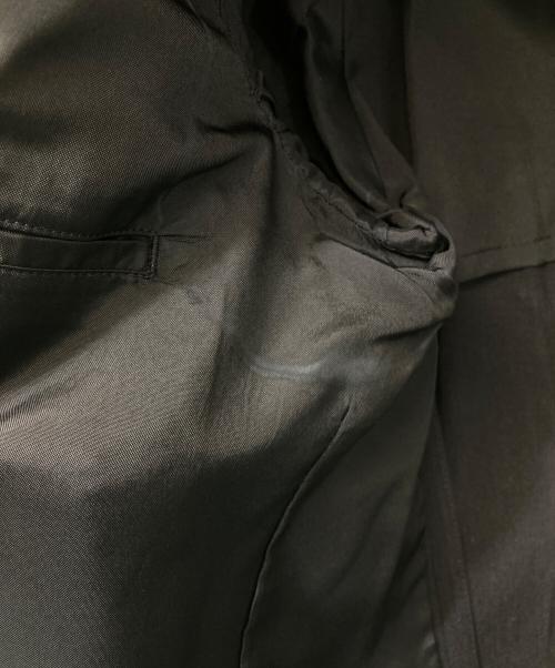 Yohji Yamamoto pour homme（ヨウジヤマモト プールオム）Yohji Yamamoto pour homme (ヨウジヤマモト プールオム) ミリタリーテーラードジャケット ブラック サイズ:4の古着・服飾アイテム