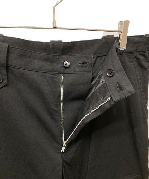 Yohji Yamamoto pour homme（ヨウジヤマモト プールオム）Yohji Yamamoto pour homme (ヨウジヤマモト プールオム) ミリタリーパンツ ブラック サイズ:4の古着・服飾アイテム