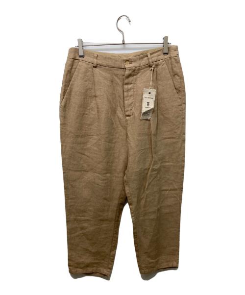 Vlas Blomme（ヴラスブラム）Vlas Blomme (ヴラスブラム) リネンパンツ ベージュ サイズ:4の古着・服飾アイテム