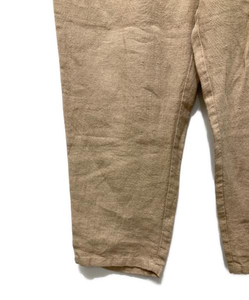 Vlas Blomme（ヴラスブラム）Vlas Blomme (ヴラスブラム) リネンパンツ ベージュ サイズ:4の古着・服飾アイテム