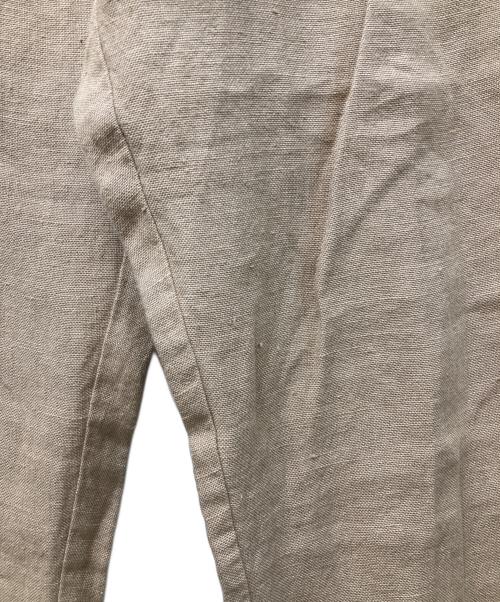 Vlas Blomme（ヴラスブラム）Vlas Blomme (ヴラスブラム) リネンパンツ ベージュ サイズ:4の古着・服飾アイテム