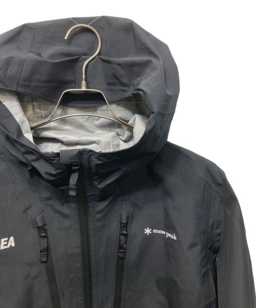 Snow peak（スノーピーク）Snow peak (スノーピーク) WIND AND SEA (ウィンダンシー) Gore-Tex Jacket ブラック サイズ:XLの古着・服飾アイテム