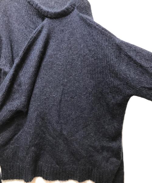 ROKH（ロク）Rokh (ロク) デザインニット ネイビー サイズ:XLの古着・服飾アイテム