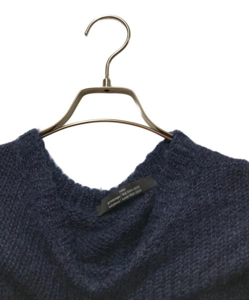 ROKH（ロク）Rokh (ロク) デザインニット ネイビー サイズ:XLの古着・服飾アイテム