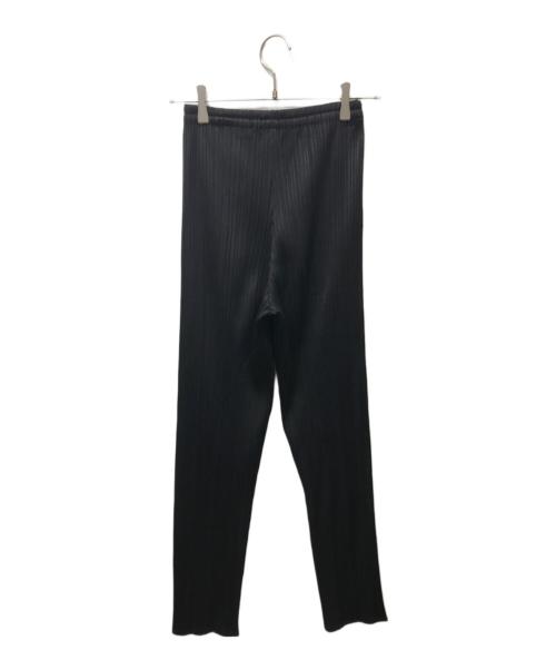 PLEATS PLEASE（プリーツプリーズ）PLEATS PLEASE (プリーツプリーズ) プリーツパンツ ブラック サイズ:2の古着・服飾アイテム