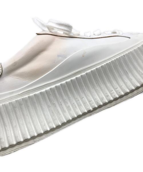 JIL SANDER（ジルサンダー）JIL SANDER (ジルサンダー) プラットフォームスニーカー ホワイト サイズ:37の古着・服飾アイテム