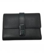 LOEWEロエベ）の古着「3つ折り財布」｜ブラック