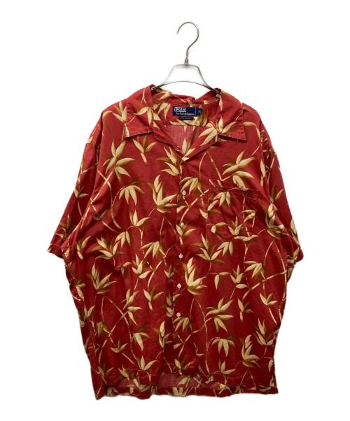 POLO RALPH LAUREN（ポロ・ラルフローレン）POLO RALPH LAUREN (ポロ・ラルフローレン) アロハシャツ レッド サイズ:XLの古着・服飾アイテム