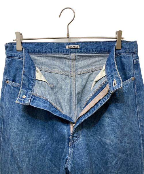 AURALEE（オーラリー）AURALEE (オーラリー) SELVEDGE LIGHT DENIM PANTS インディゴ サイズ:4の古着・服飾アイテム