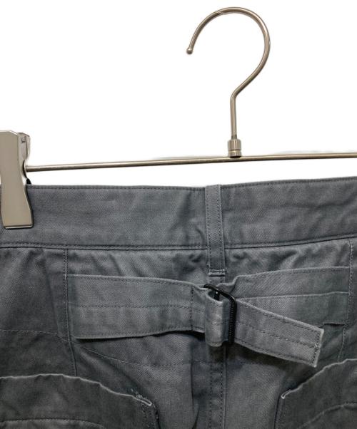 ULTERIOR（アルテリア）ULTERIOR (アルテリア) ツイルタックミリタリーパンツ ブラック サイズ:3の古着・服飾アイテム
