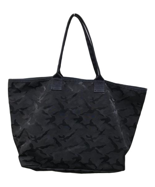 PORTER（ポーター）PORTER (ポーター) LOWERCASE (ロウワーケース) カモフラトートバッグ ネイビーの古着・服飾アイテム