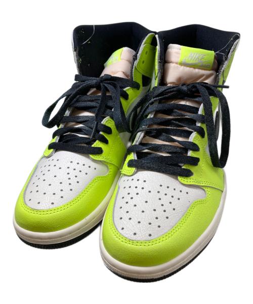 NIKE（ナイキ）NIKE (ナイキ) Air Jordan 1 High OG グリーン×ホワイト サイズ:US9.5の古着・服飾アイテム