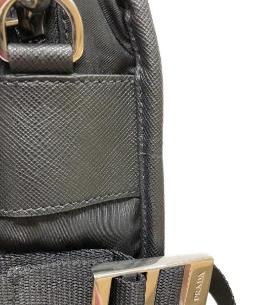 PRADA（プラダ）PRADA (プラダ) TESSUTO MONTAGN  ショルダーバッグ ブラックの古着・服飾アイテム