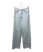 upper hightsアッパーハイツ）の古着「THE NIECE ハイライズストレートデニム」｜ブルー