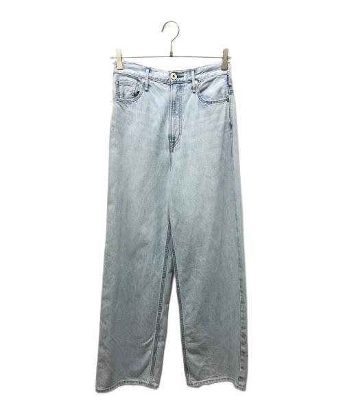 upper hights（アッパーハイツ）upper hights (アッパーハイツ) THE NIECE ハイライズストレートデニム ブルー サイズ:22の古着・服飾アイテム