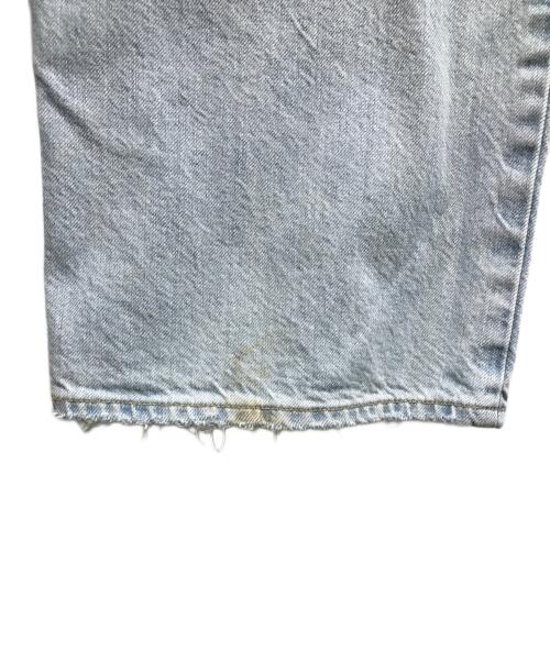 upper hights（アッパーハイツ）upper hights (アッパーハイツ) THE NIECE ハイライズストレートデニム ブルー サイズ:22の古着・服飾アイテム