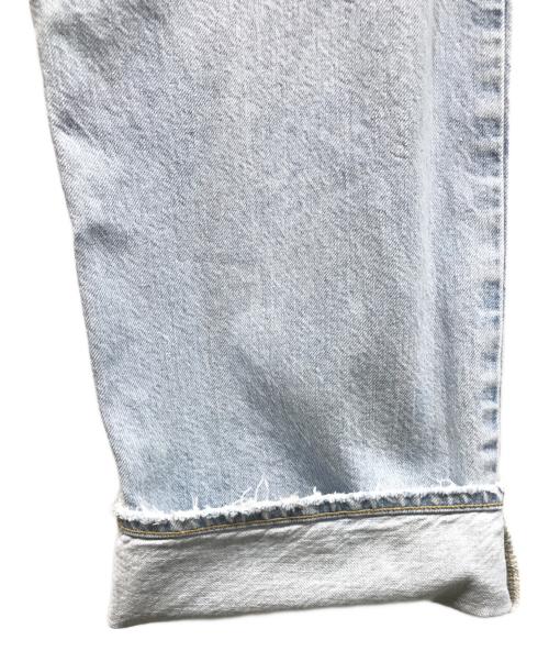 upper hights（アッパーハイツ）upper hights (アッパーハイツ) THE NIECE ハイライズストレートデニム ブルー サイズ:22の古着・服飾アイテム