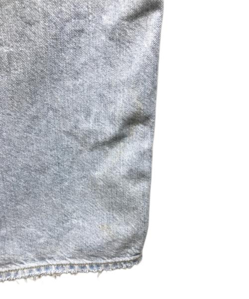 upper hights（アッパーハイツ）upper hights (アッパーハイツ) THE NIECE ハイライズストレートデニム ブルー サイズ:22の古着・服飾アイテム