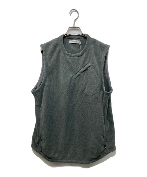 nonnative（ノンネイティブ）nonnative (ノンネイティブ) HIKER VEST POLY FLEECE POLARTEC グレー サイズ:2 未使用品の古着・服飾アイテム