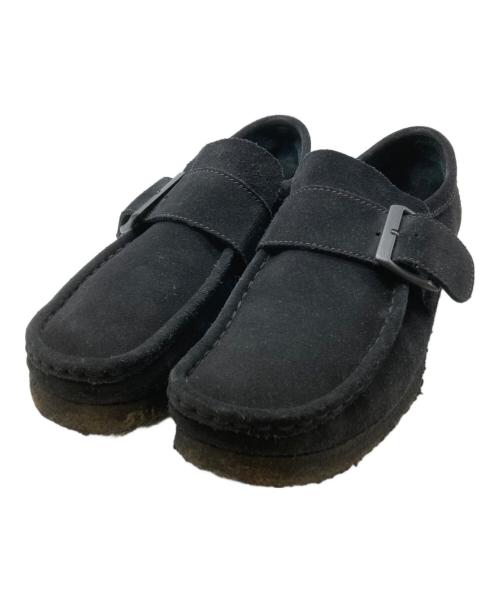 CLARKS（クラークス）CLARKS (クラークス) UNITED ARROWS (ユナイテッドアローズ) Wallabee Monk ブラック サイズ:8の古着・服飾アイテム