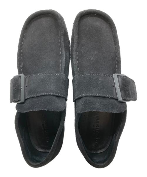 CLARKS（クラークス）CLARKS (クラークス) UNITED ARROWS (ユナイテッドアローズ) Wallabee Monk ブラック サイズ:8の古着・服飾アイテム