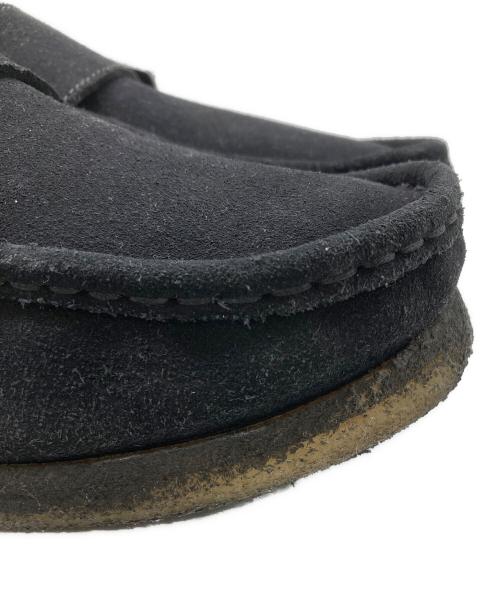 CLARKS（クラークス）CLARKS (クラークス) UNITED ARROWS (ユナイテッドアローズ) Wallabee Monk ブラック サイズ:8の古着・服飾アイテム