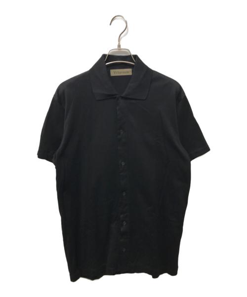 Y's for men（ワイズフォーメン）Y'S for men (ワイズフォーメン) S/Sシャツ ブラック サイズ:3の古着・服飾アイテム