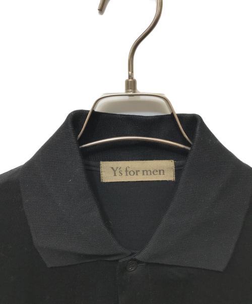 Y's for men（ワイズフォーメン）Y'S for men (ワイズフォーメン) S/Sシャツ ブラック サイズ:3の古着・服飾アイテム