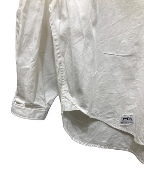 elephant TRIBAL fabrics（エレファントトライバルファブリックス）elephant TRIBAL fabrics (エレファントトライバルファブリックス) Nowhere Vintage BD Shirt ホワイト サイズ:FREEの古着・服飾アイテム
