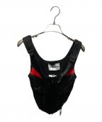 NAMILIAナミリア）の古着「Techno Lacing Corset Rop」｜ブラック