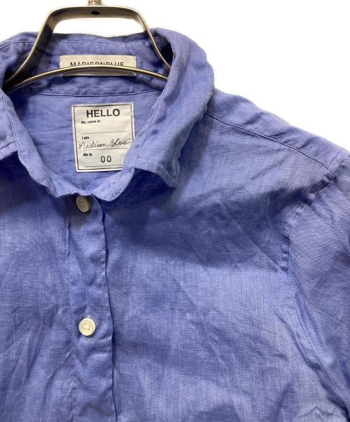 MADISON BLUE（マディソンブルー）MADISON BLUE (マディソンブルー) シャツ ブルー サイズ:XSの古着・服飾アイテム