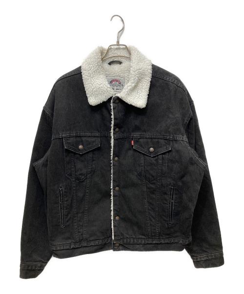 LEVI'S（リーバイス）LEVI'S (リーバイス) 70609-4159 デニムボアジャケット ブラック サイズ:Lの古着・服飾アイテム