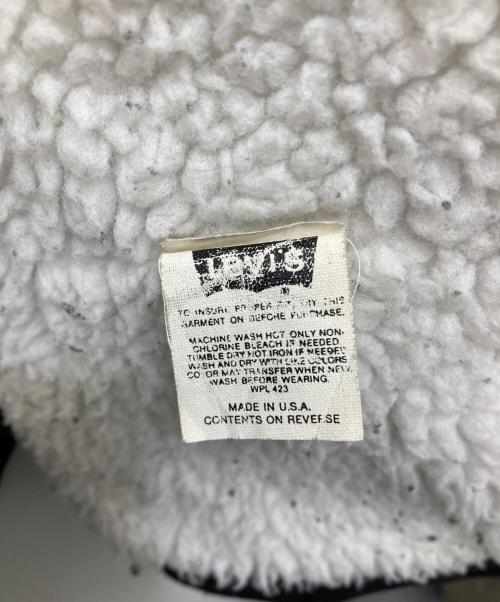 LEVI'S（リーバイス）LEVI'S (リーバイス) 70609-4159 デニムボアジャケット ブラック サイズ:Lの古着・服飾アイテム
