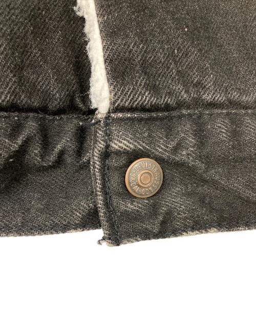 LEVI'S（リーバイス）LEVI'S (リーバイス) 70609-4159 デニムボアジャケット ブラック サイズ:Lの古着・服飾アイテム