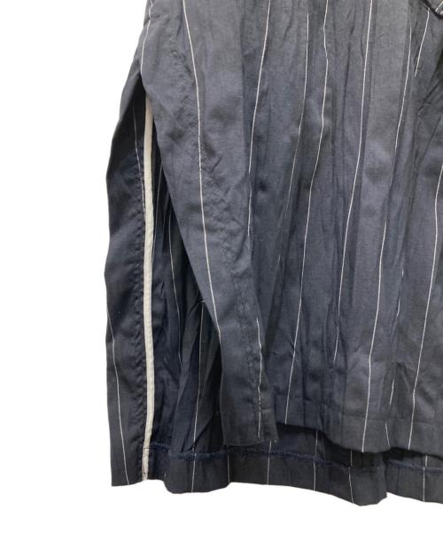 Ujoh（ウジョー）UJOH (ウジョー) フリルディティールプルオーバー ネイビー サイズ:2の古着・服飾アイテム