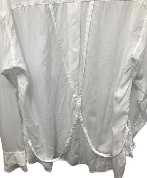 sulvam（サルバム）sulvam (サルバム) CORD SHIRT ホワイト サイズ:Mの古着・服飾アイテム