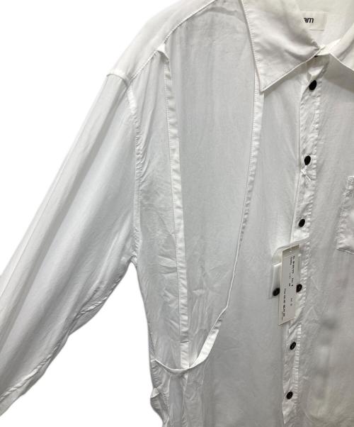 sulvam（サルバム）sulvam (サルバム) CORD SHIRT ホワイト サイズ:Mの古着・服飾アイテム