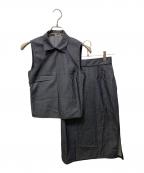 MIU MIUミュウミュウ）の古着「デニムチャイナセットアップ」｜インディゴ